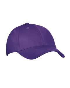 Port Authority CP80 Purple-Six-Panel Twill Cap Purple