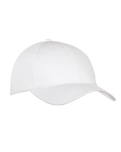 Port Authority CP80 White-Six-Panel Twill Cap White