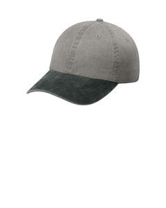Port Authority CP83 Brown-Two-Tone Pigment-Dyed Cap Brown