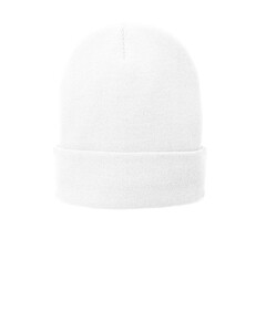 Port Authority CP90L White-Fleece-Lined Beanie White