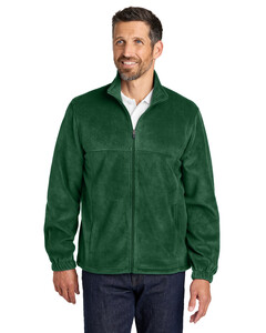 Port Authority F190 Green-Plush Fleece Full-Zip Jacket Green