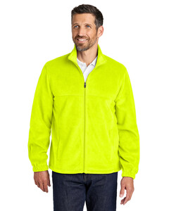 Port Authority F190 Yellow-Plush Fleece Full-Zip Jacket Yellow