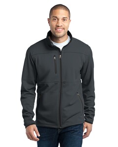 Port Authority F222 Gray-Pique Fleece Jacket Gray