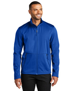 Flexshell Jacket Blue Port Authority J617 Blue