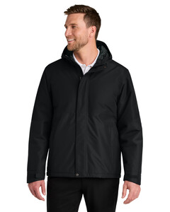 Port Authority J721 Black-Insulated Heavy Ripstop Jacket Black