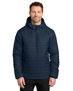 Port Authority J855 Navy-Packable Puffy Anorak Navy