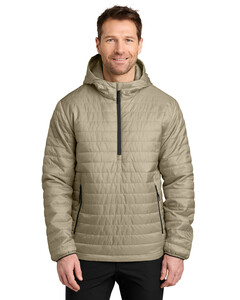 Port Authority J855 Brown-Packable Puffy Anorak Brown