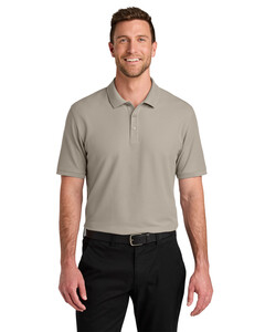 Port Authority K200 Brown-Wearever Signature Pique Polo Brown