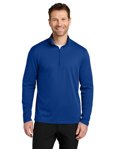 Port Authority K241 Blue-Wearever Performance Pique 1/4-Zip  Blue