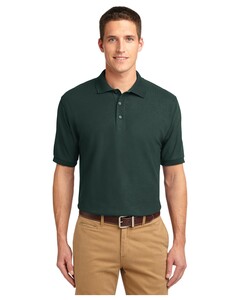 Port Authority K500 Green-Silk Touch Poly/Cotton Pique Polo Shirt Green