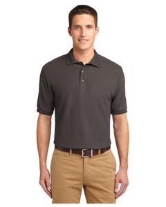 Extended Size Silk Touch Polo. Brown Port Authority K500ES Brown