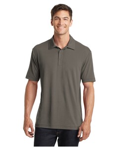 Port Authority K568 Gray-Cotton Touch Performance Polo Shirt Gray