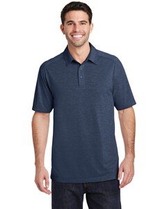 Digi Heather Performance Polo Shirt Navy Port Authority K574 Navy