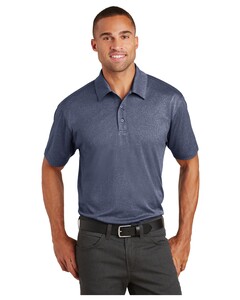Port Authority K576 Navy-Trace Heather Polo Shirt Navy