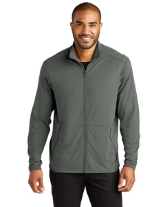 Accord Stretch Fleece Full-Zip Gray Port Authority K595 Gray