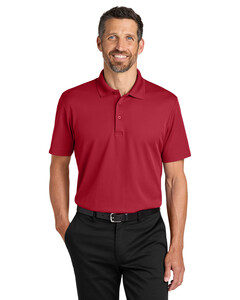 Port Authority K620 Red-Plaited Pique Polo Shirt Red