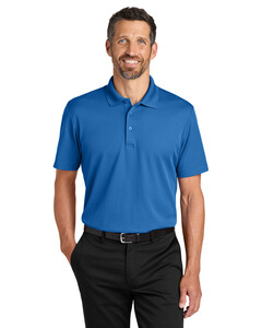 Port Authority K620 Blue-Plaited Pique Polo Shirt Blue