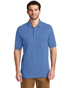 EZCotton Polo Shirt Heather Port Authority K8000 Heather