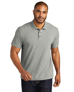 C-FREE Cotton Blend Pique Polo Shirt Gray Port Authority K867 Gray