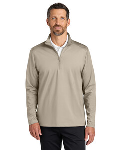 Port Authority K880 Brown-C-FREE Double Knit 1/4-Zip  Brown