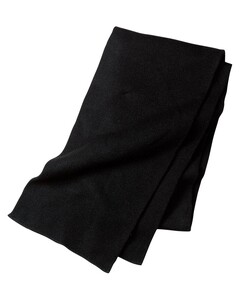 Port Authority KS01 Black-Knitted Scarf Black