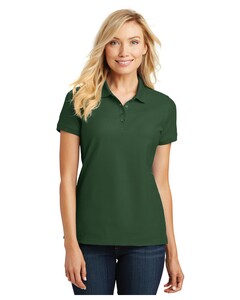 Port Authority L100 Cotton/Polyester Blend-Women's Core Classic Pique Polo Shirt Cotton/Polyester Blend
