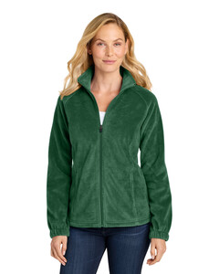 Port Authority L190 Green-Women's Plush Fleece Full-Zip Jacket  Green