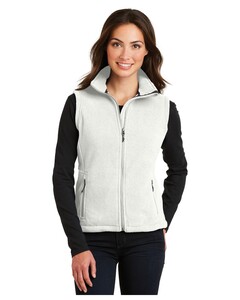 Women's Fleece Vest White Port Authority L219 White
