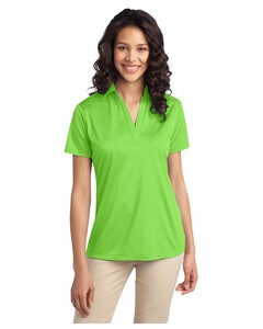 Port Authority L540 Green-Women's Silk Touch 100% Polyester Polo Shirt Green