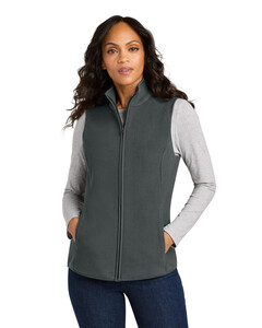 Port Authority L702 Gray-Women's C-FREE Fleece Vest Gray