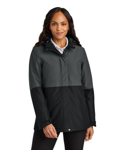 Port Authority L721 Gray-Women's Insulated Heavy Ripstop Jacket Gray