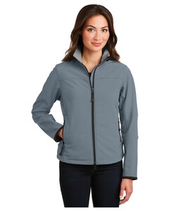 Women's Glacier Soft Shell Jacket Blue Port Authority L790 Blue