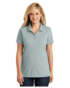 Port Authority LK110 Gray-Women's Dry Zone  UV Micro-Mesh Polo Shirt Gray