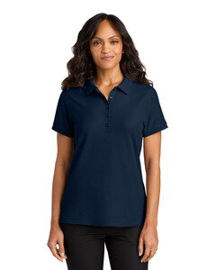 Port Authority LK200 Navy-Women's Wearever Signature Pique Polo Navy