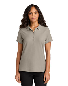Port Authority LK200 Brown-Women's Wearever Signature Pique Polo Brown
