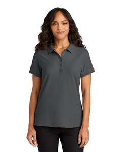Port Authority LK200 Gray-Women's Wearever Signature Pique Polo Gray