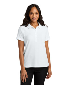 Port Authority LK200 White-Women's Wearever Signature Pique Polo White