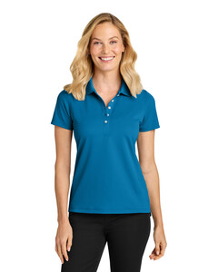 Port Authority LK845 Blue-Women's Dry Zone Stain-Release Grid Polo  Blue