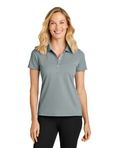 Port Authority LK845 Gray-Women's Dry Zone Stain-Release Grid Polo  Gray