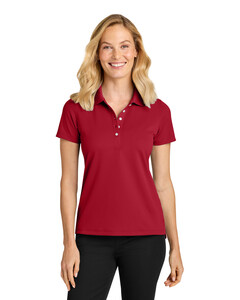 Port Authority LK845 Red-Women's Dry Zone Stain-Release Grid Polo  Red
