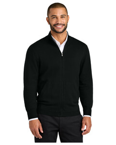 Easy Care Full-Zip Sweater Black Port Authority SW2901 Black
