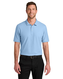 Port Authority TLK200 Blue-Tall Wearever Signature Pique Polo Blue