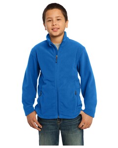 Youth Value Fleece Jacket Blue Port Authority Y217 Blue