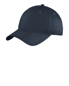 Port Authority YC914 Navy-Youth Six-Panel Unstructured Twill Hat Navy