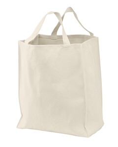 Port & Co B100 Natural-Grocery Tote Natural