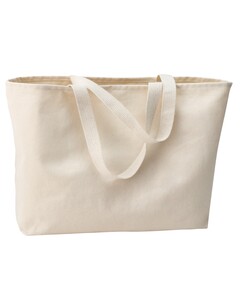 Port & Co B300 Natural-Jumbo Tote Natural