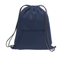 Port & Co BG614 Navy-Sweatshirt Cinch Pack Navy