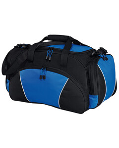 Port & Co BG91 Blue-Metro Duffel Blue
