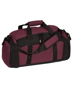Port & Co BG970 Maroon-Improved Gym Bag Maroon