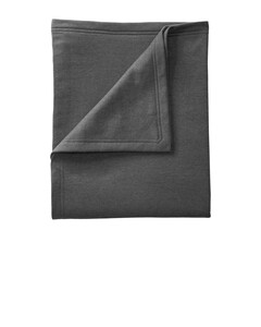 Port & Co BP78 Gray-Sweatshirt Blanket Gray